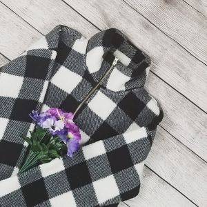 Plush Plaid Fleece Jacket
